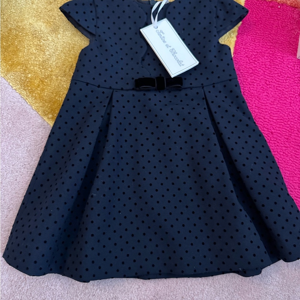 Navy baby blue drrss